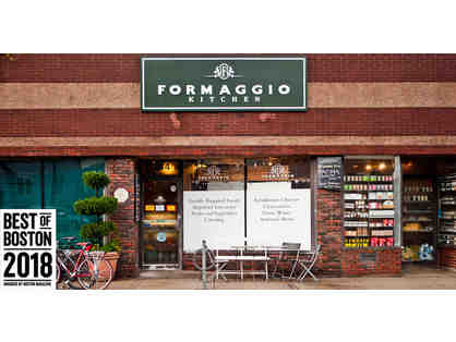 Formaggio Kitchen Cheese Cave Tour & Tasting