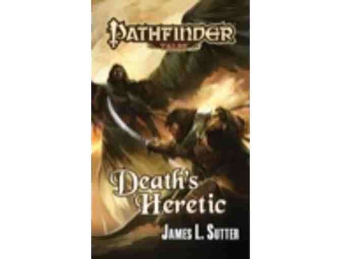 Three Pathfinder Tales Fantasy Paperback books