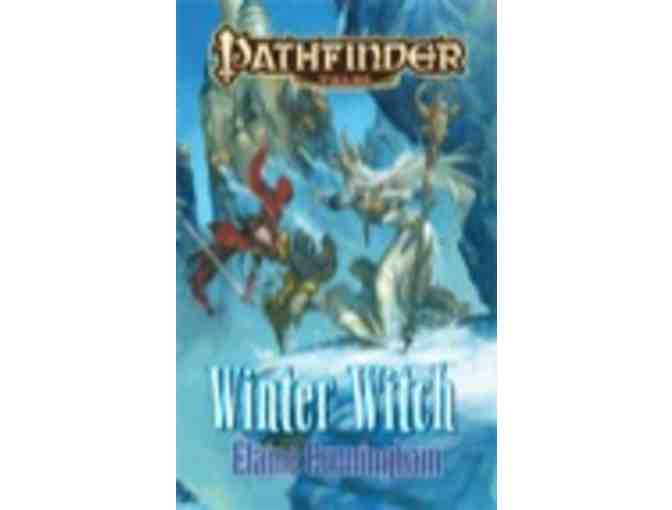 Three Pathfinder Tales Fantasy Paperback books