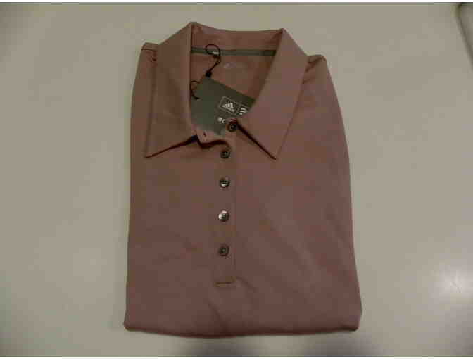 Adidas Women's Large Mauve Sleeveless Golf Shirt-NWT