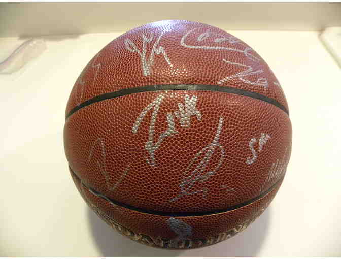 Minnesota Timberwolves autographed 2014 basketball