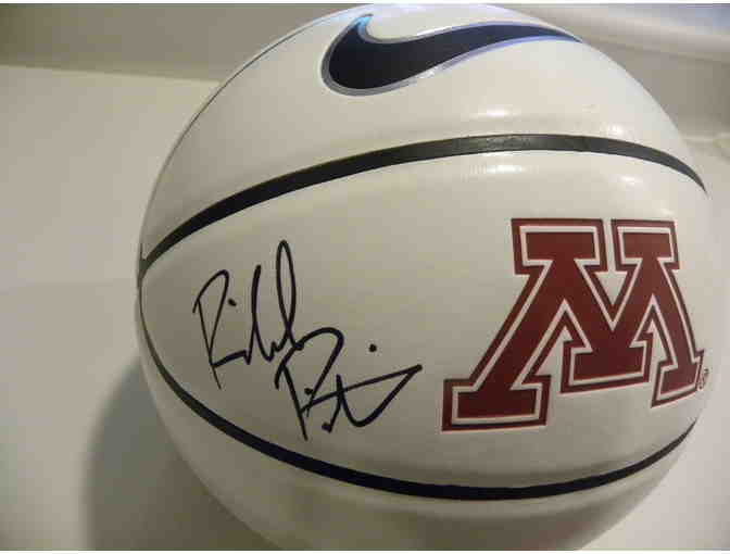 University of Minnesota Richard Pitino Autographed Basketball