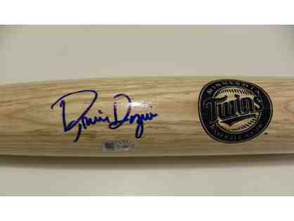 Minnesota Twins Brian Dozier autographed Louisville Slugger