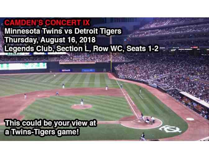 Minnesota Twins 2 Tickets Kansas City Royals/ August 4
