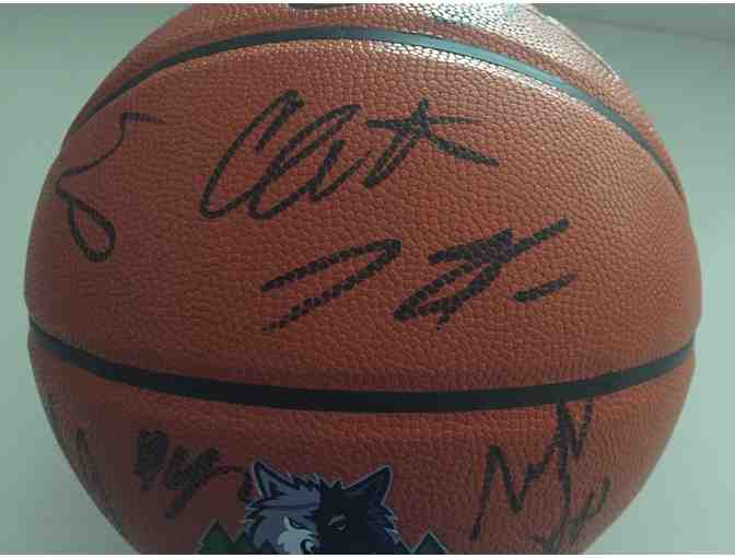 Minnesota Timberwolves 2018-2019 Autographed Ball