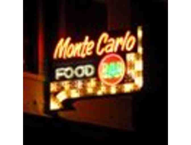 Monte Carlo Restaurant $100 Gift Certifcate - Photo 1