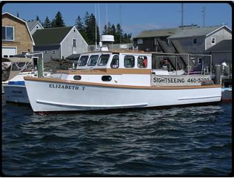 Lobster Fishing & Sightseeing Cruise on the Elizabeth T, a Wooden Lobster Boat