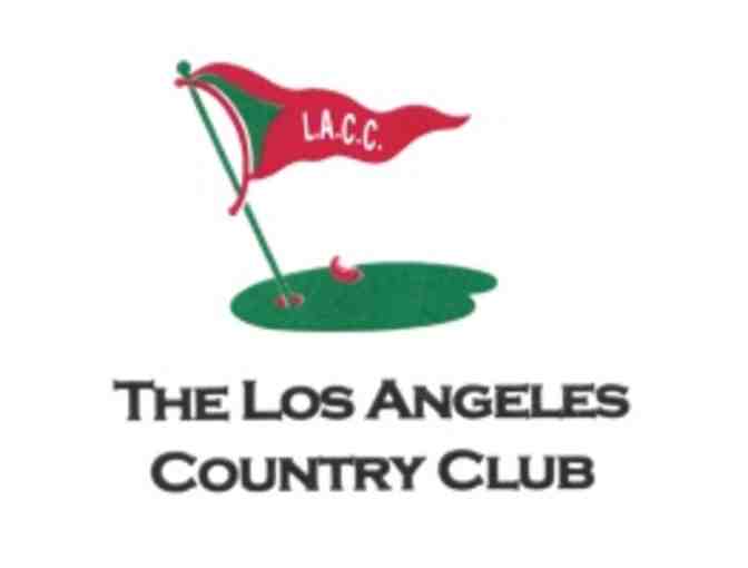 A Round of Golf at The Los Angeles Country Club