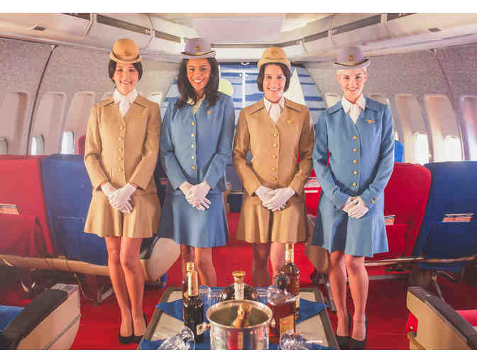 2 "Main Deck" First Class Tickets to Relive the Magic of PAN AM! - Photo 3