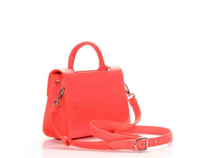 DIOREVER Mini Handbag in Fluorescent Goji Pink