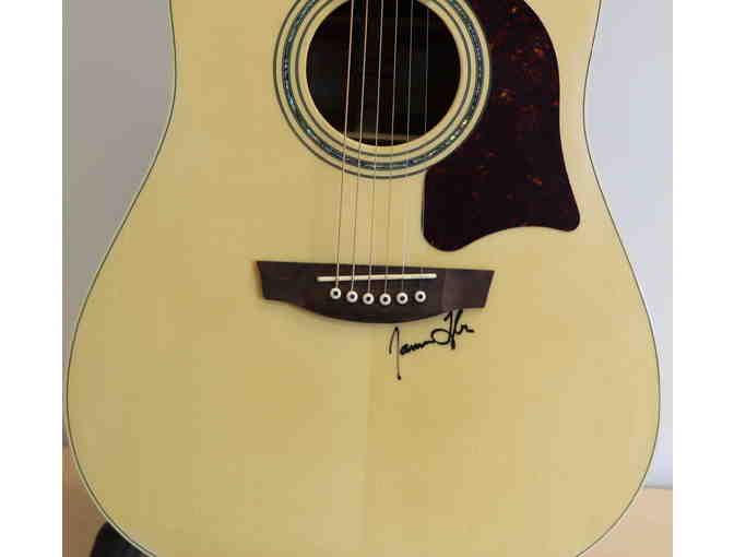 Guitar Autographed by James Taylor