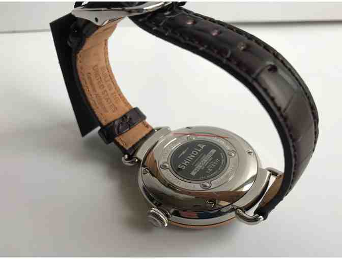 Shinola Watch, men's, Built in USA with Swiss and imported parts. Argonite-1069.