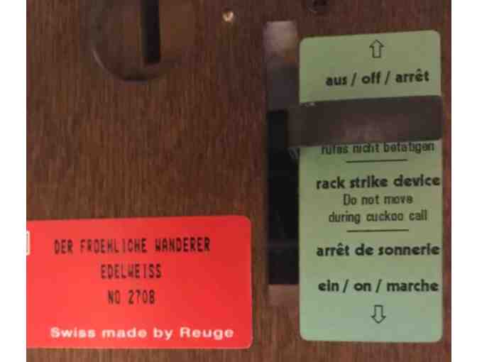 Delightful Reuge Swiss Cuckoo Clock with little Animals