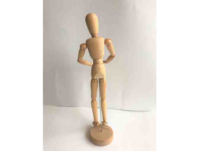Wood Human Drawing Model Artist Body Figure
