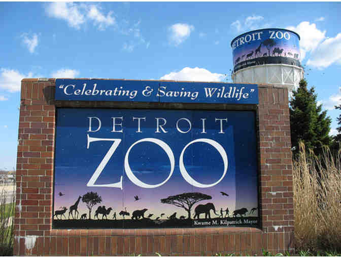 2 Adult Detroit Zoo tickets