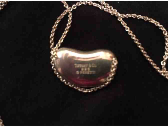 Tiffany / Elsa Peretti Sterling Silver 'bean' with Original box