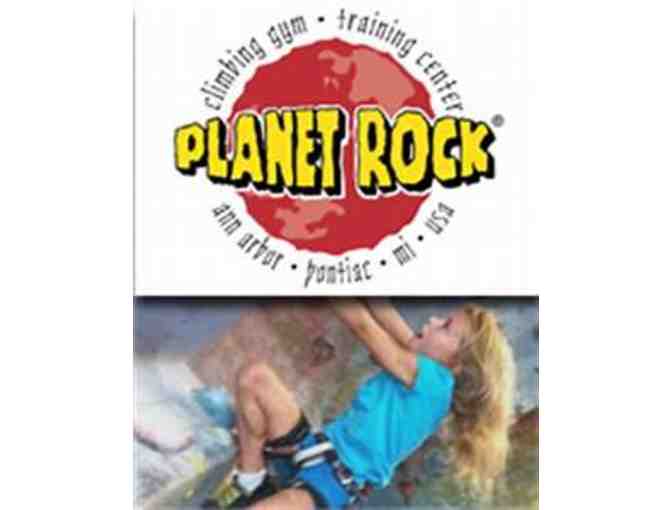 Planet Rock Climbing Gym Gift Card | Adult Starter Package | Michigan