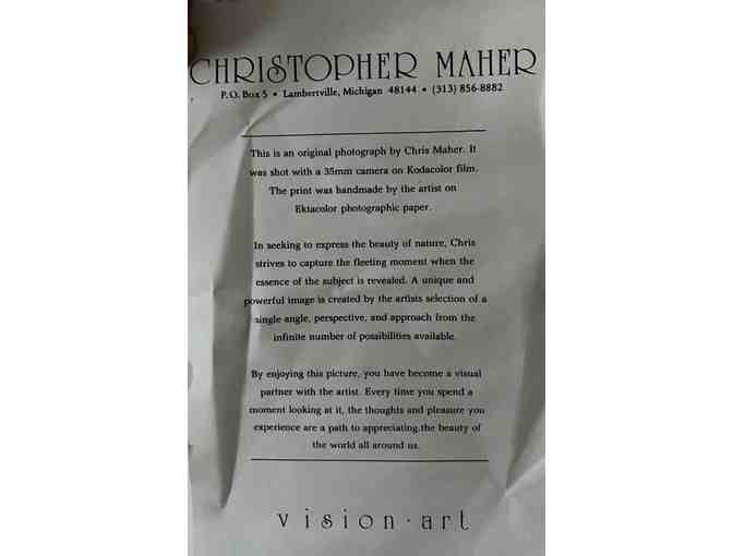 Photograph of waterfall, Very nice frame