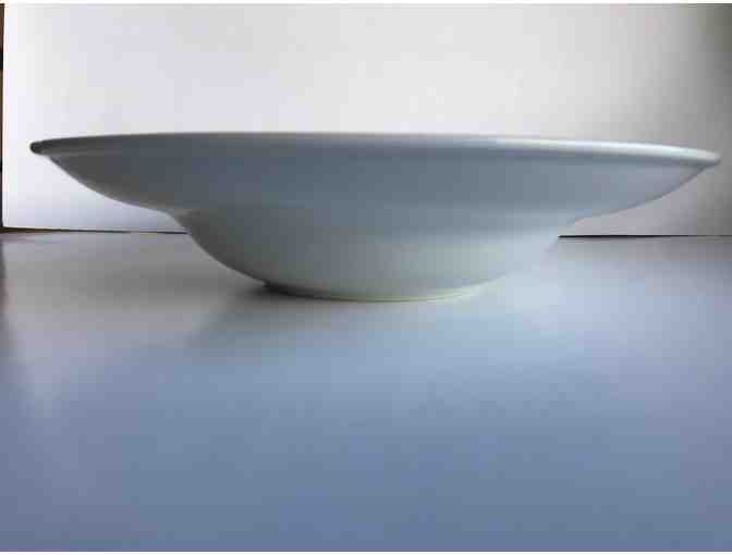 Cafe Blanca, White Pasta Dish, 12' Diameter