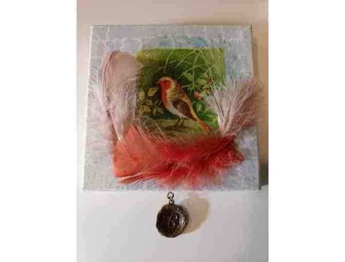 'Tweet' - stretch canvas collages