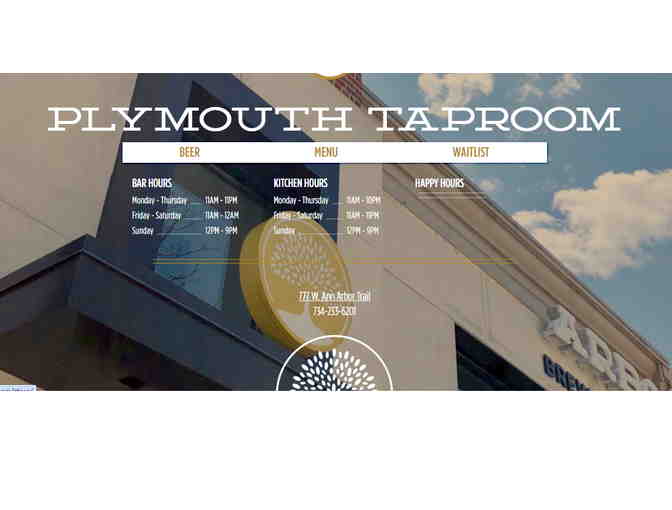 Arbor Brewing Co.: Plymouth Taproom Gift Card