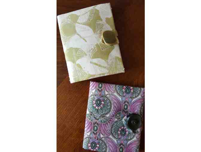 2 Hand made Tea Wallets