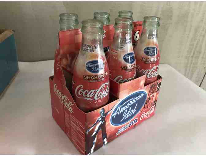 6-PackVintage Coke Bottles - Season one American Idol