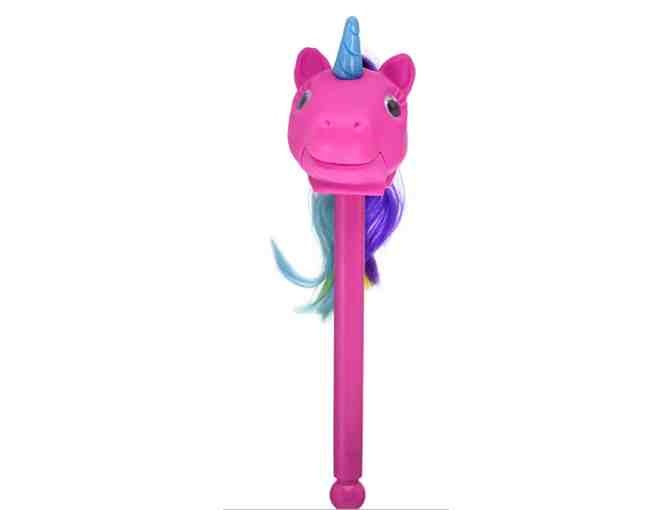 Puppet on a Stick - Pink Unicorn