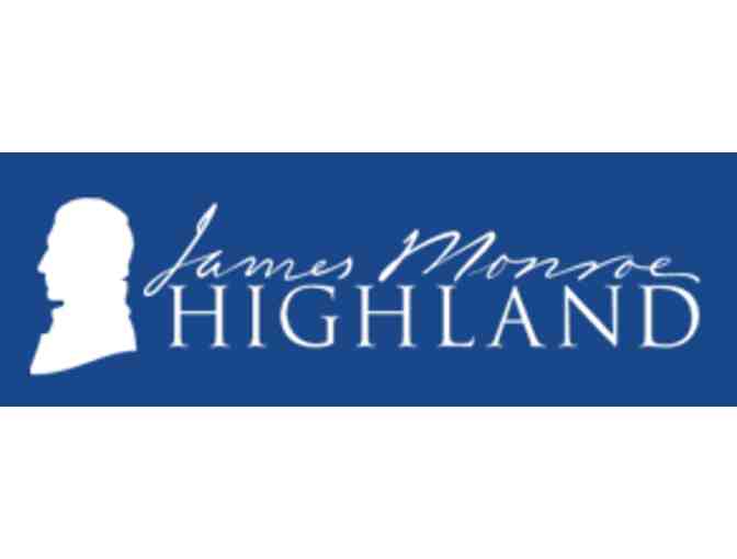 James Monroe Highland - Charlottesville VA