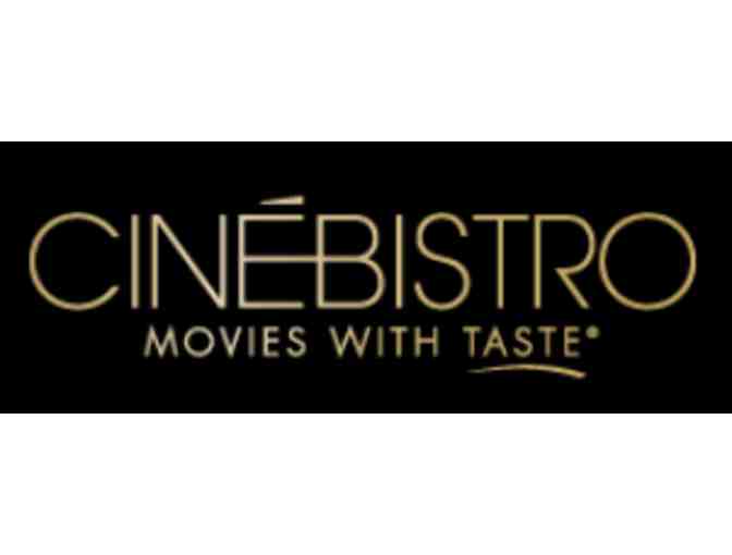 2 Admissions  to the Movies at Cinebistro  in 10 States