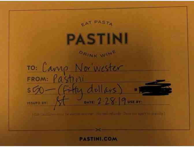 Pastini Gift Certificate