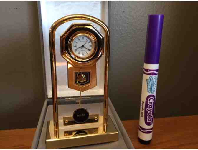 Bulova Boutique Collectible Desk Clock
