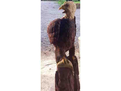 American Eagle Chainsaw Carving