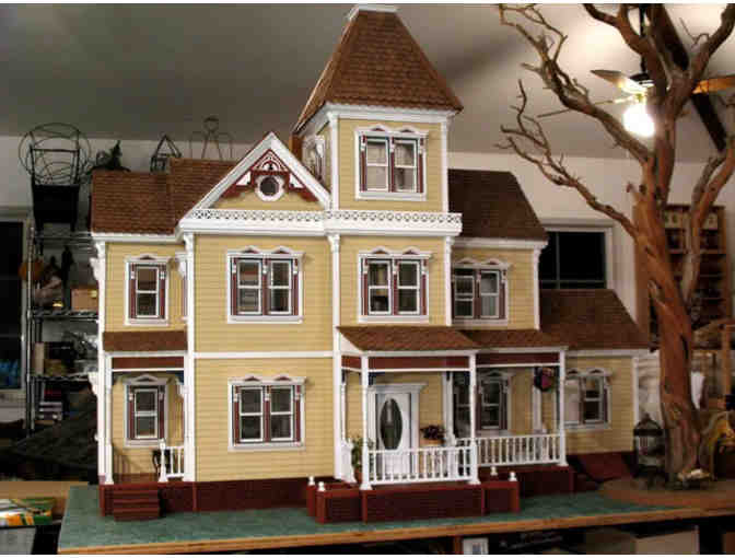 Vintage Little Orphan Annie's Victorian Dollhouse Kit