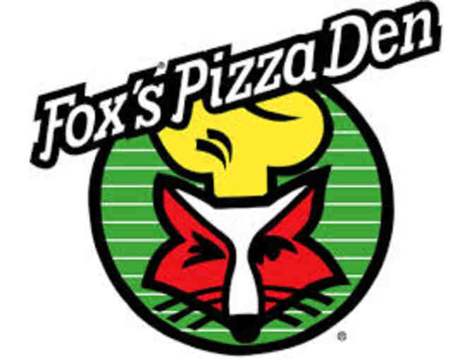 Fox's Pizza Den Gift Certificate and T-Shirt