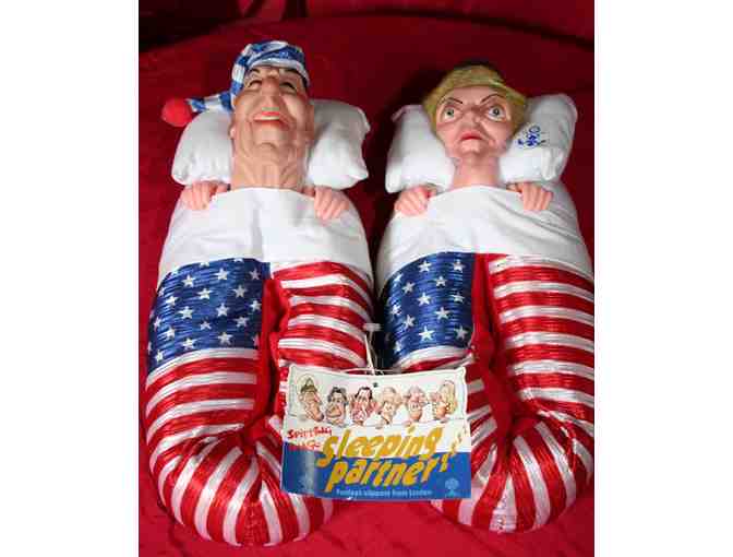 Ronald and Nancy Reagan Slippers