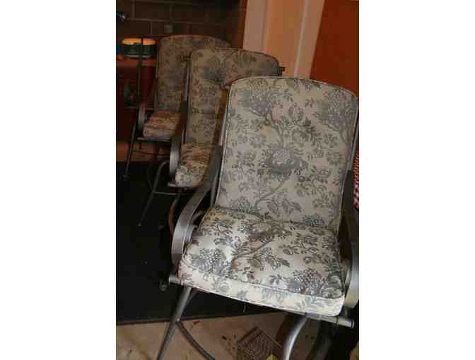 All-Weather Patio Swivel Bar Stools