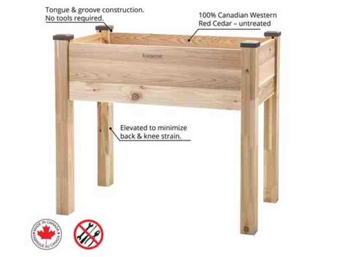 Elevated Cedar Planter