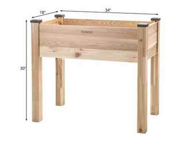 Elevated Cedar Planter