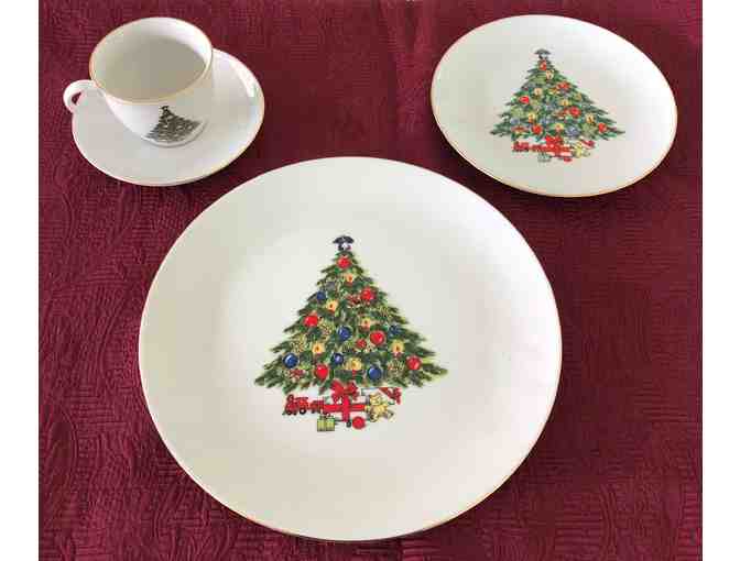 Used Christmas Dinnerware by Jamestown China