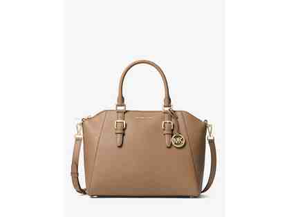Michael Kors - Large Top Zip Leather Satchel