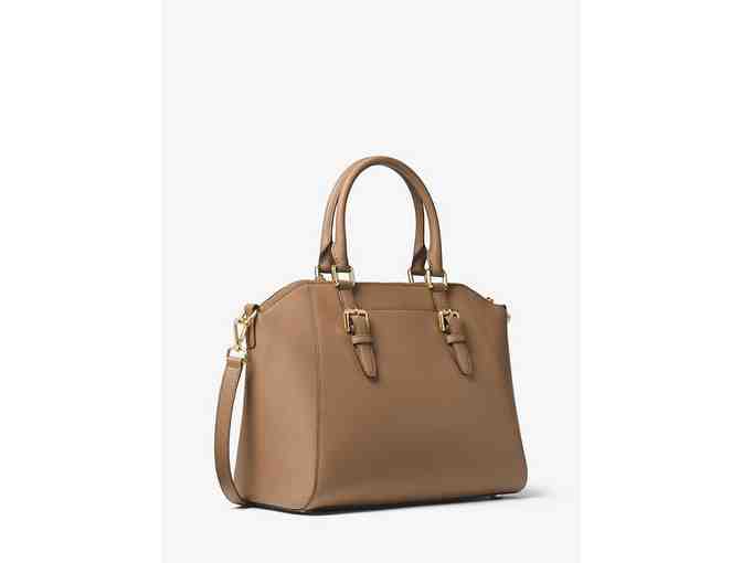 Michael Kors - Large Top Zip Leather Satchel