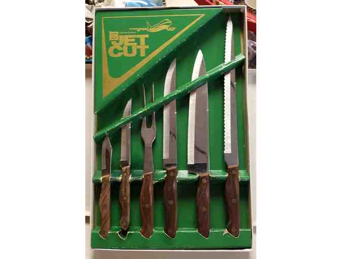 Vintage Jet Cut Knife Set