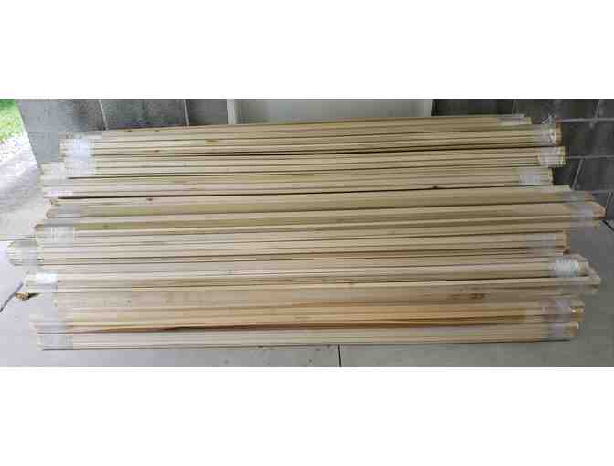 Poplar Door Stop Pieces