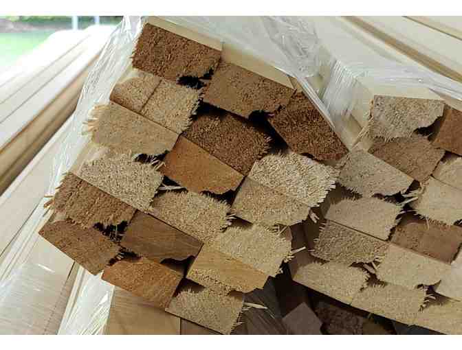 Poplar Door Stop Pieces