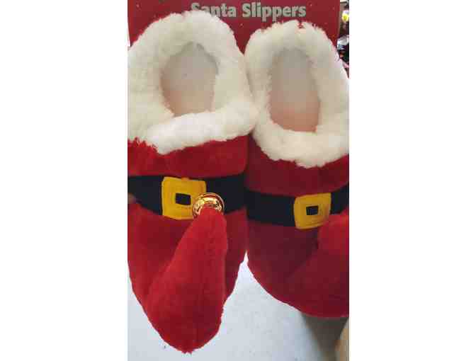 Santa Slippers - Photo 1