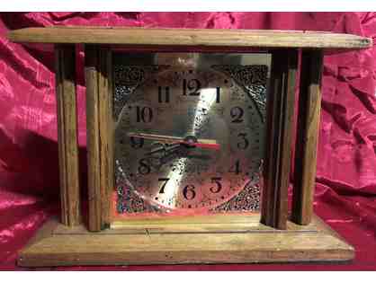 Handcrafted Mantle Clock