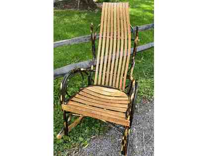 Handcrafted Hickory Rocker