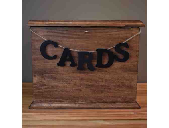 Hand made card box