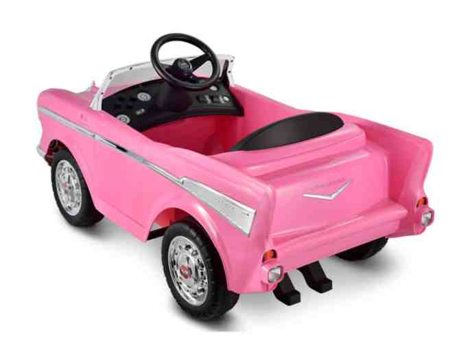 Kid Motorz Pink Chevy Bel Air 12-Volt Battery-Powered Ride-On